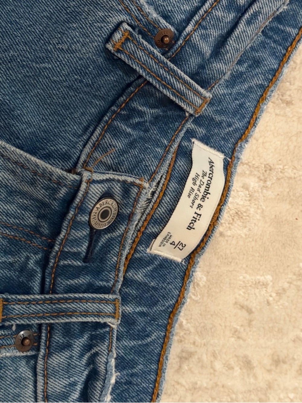 Abercrombie & fitch the dad short high rise - Picture 3 of 3